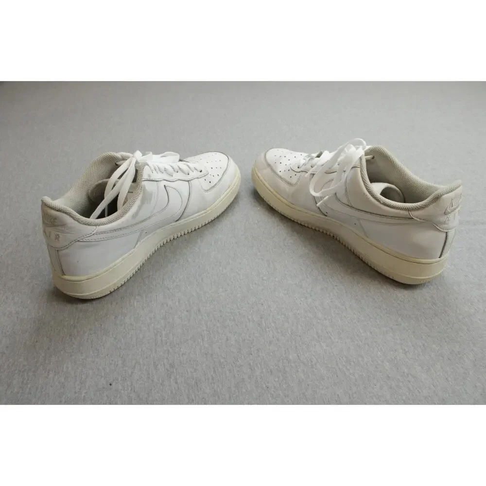 Nike Mens Size 12 White Air Force 1 '07 Triple White CW2288-111 New Laces